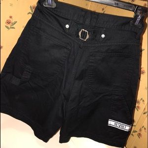 Vintage 90’s Revolt Certified black jean shorts!